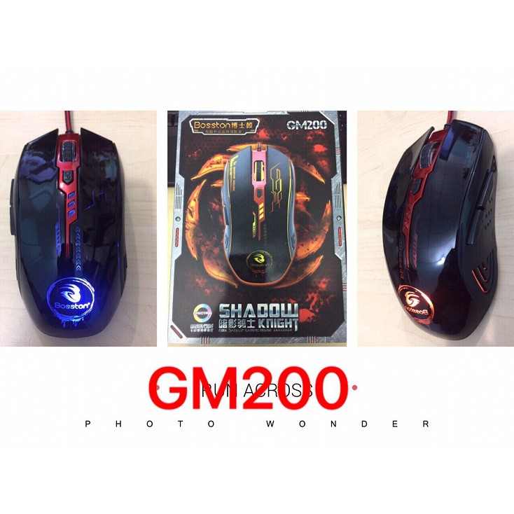 Chuột chuyên game Bosston LED GM2