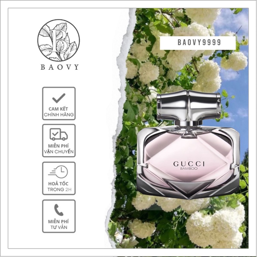 ✨ Nước Hoa Nữ Gucci Bamboo Eau de Parfum - 10ml