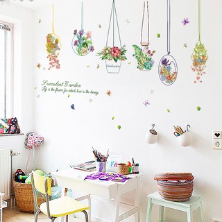 decal dán tường dây treo
