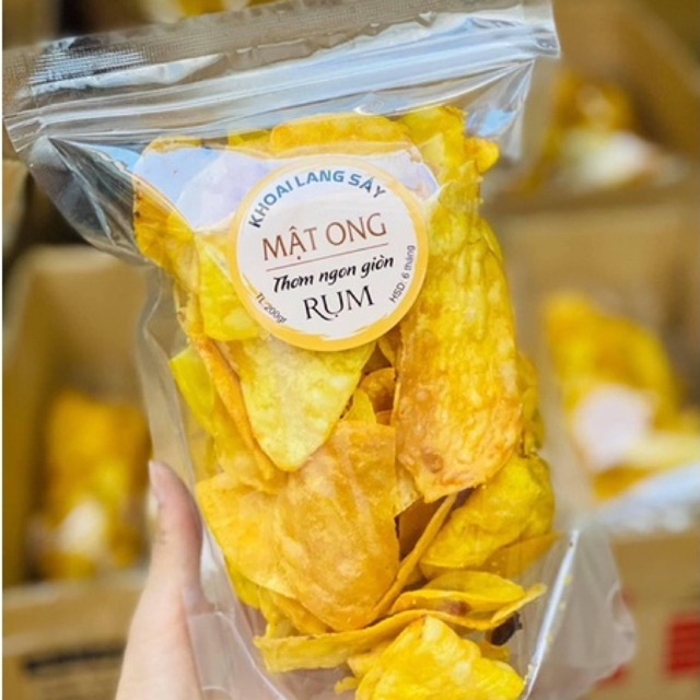 GÓI KHOAI LANG SẤY MẬT 200Gr