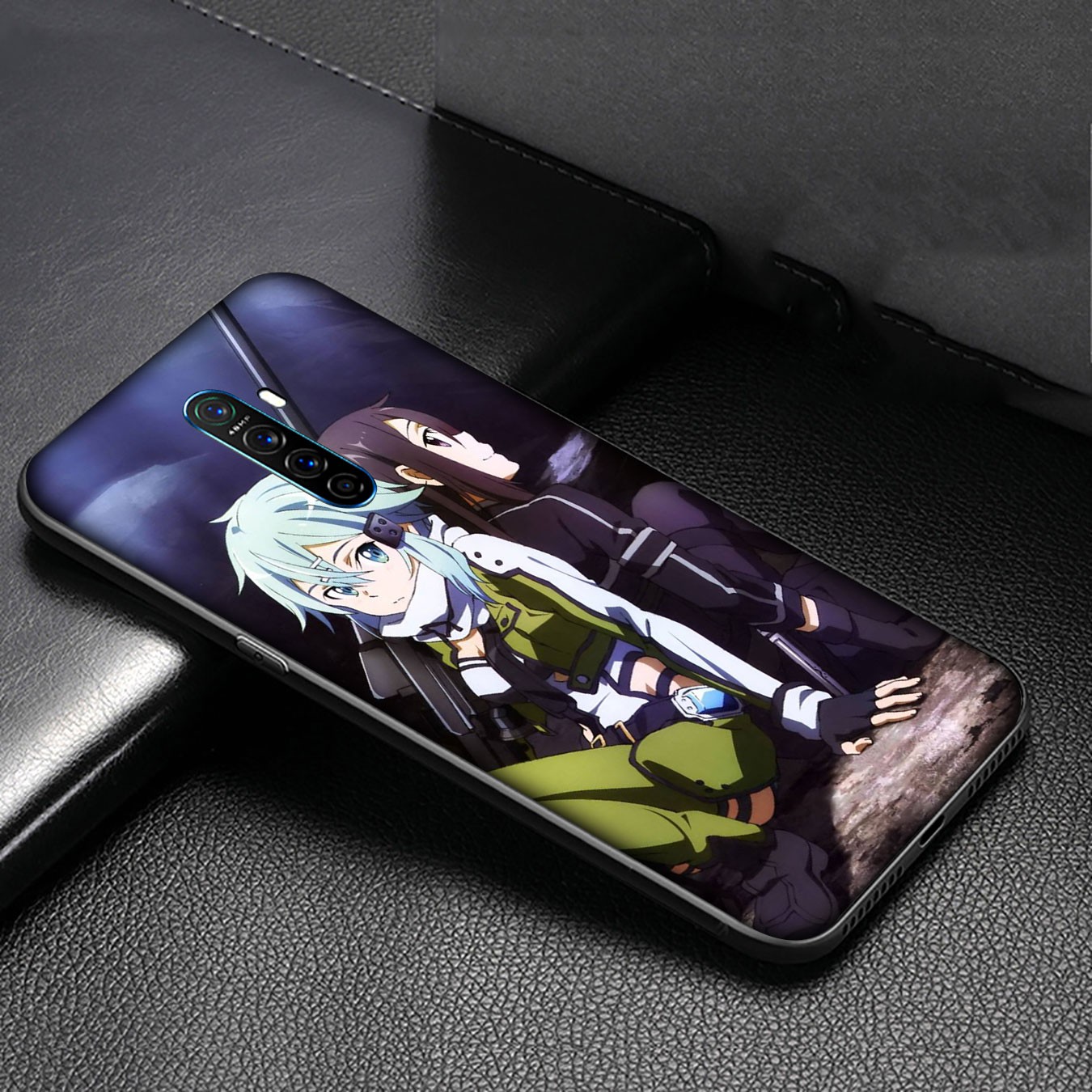 Ốp lưng điện thoại Silicone mềm cho Huawei Y6P Y8P Y5P Nova 5t 4 4e 3 3i 2i 2 Lite Nova5T Nova3i hình Sword Art Online