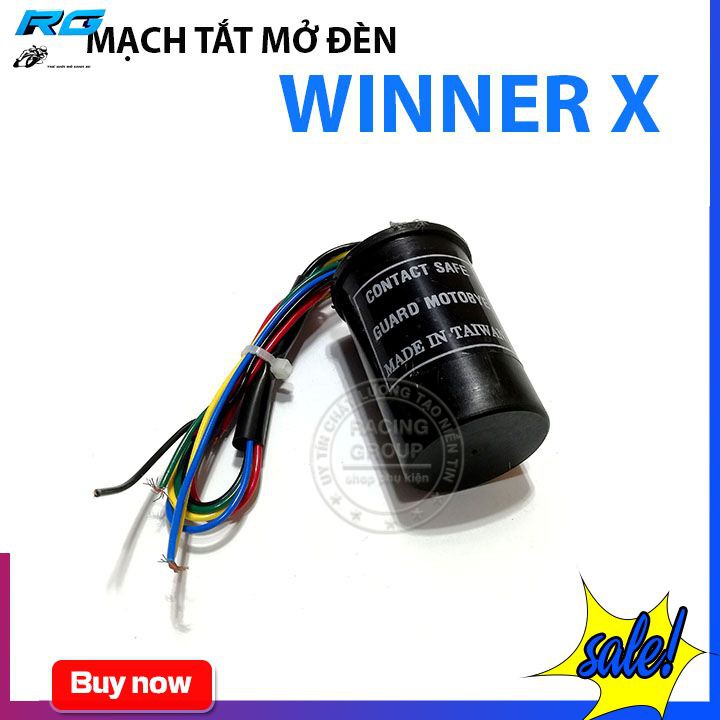 Mạch Tắt Mở Đèn Pha Cho Xe Máy Winner X, Vario, Sonic