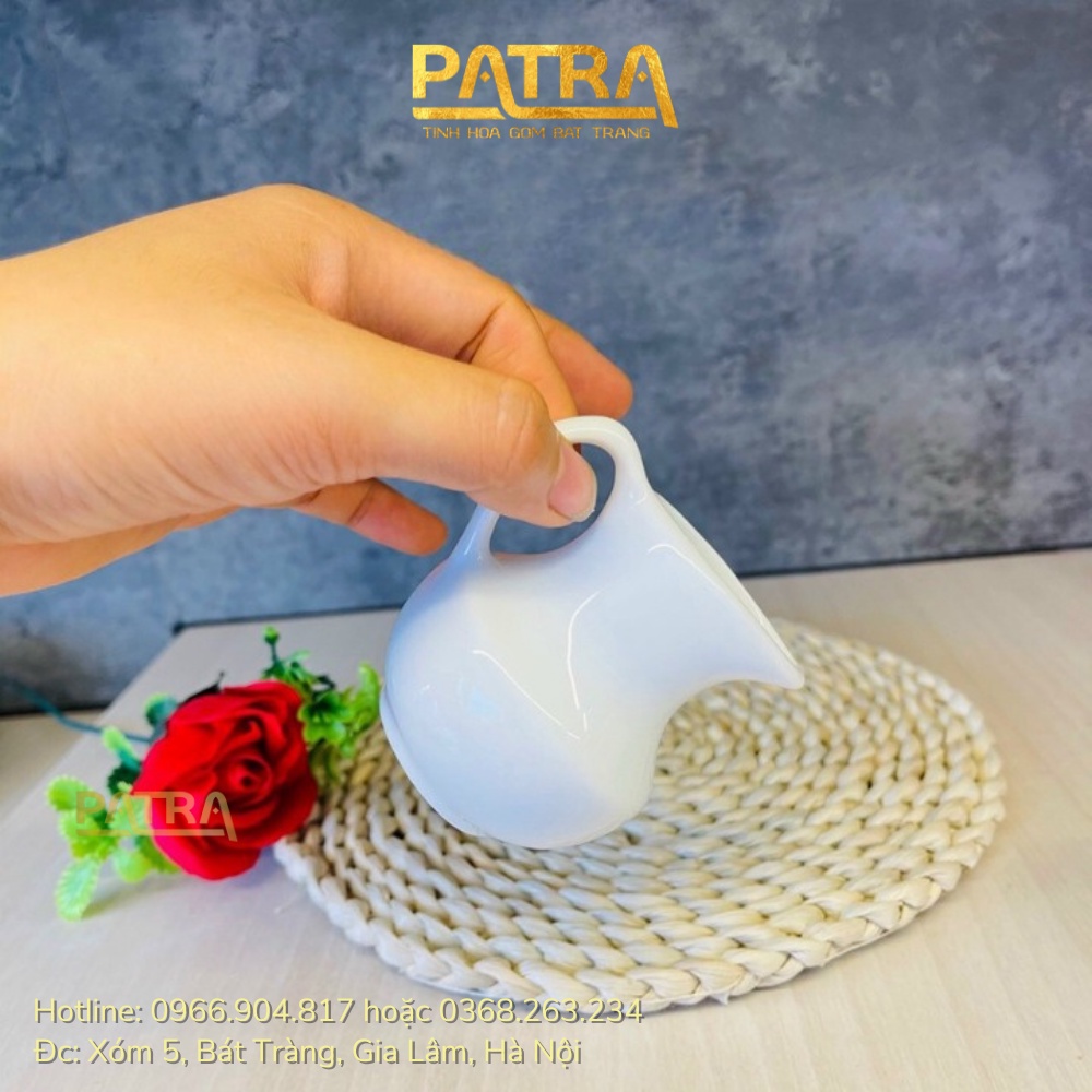 Bình rót sữa đặc, siro, mật ong dung tích 60ml - chuyên dụng cho quán cafe