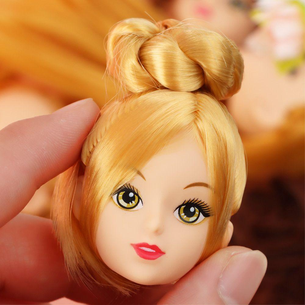 Đầu Búp Bê Barbie Tỉ Lệ 1 / 6 Nhiều Màu Sắc