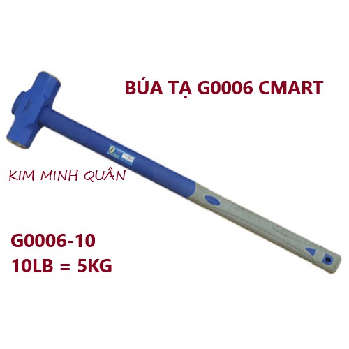 Búa Tạ Nhập Khẩu Cao Cấp 5kg ( 10LB ) G0006-10 CMART