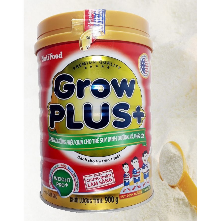 Sữa Grow Plus đỏ 900g (cho trẻ 1 tuổi trở lên)