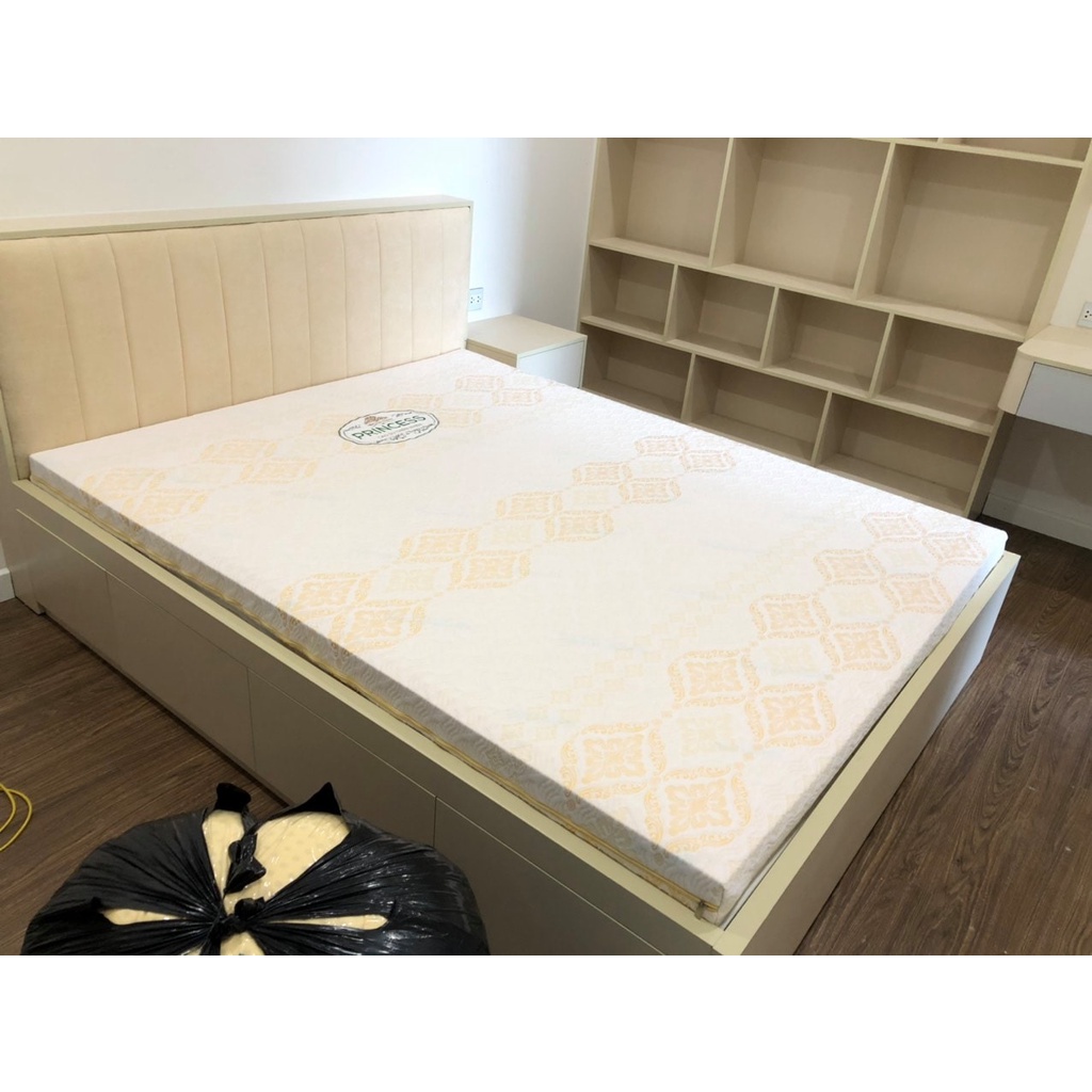 Đệm Cao su Thiên Nhiên Princess Gold - Đàn hồi cao - thoáng mát