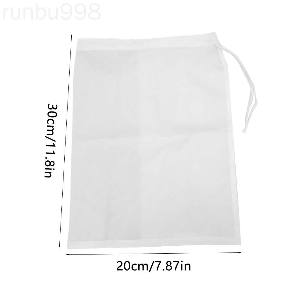 Túi Lọc Trà/ Cà Phê/ Nước Ép Bằng Lưới Nylon Có Thể Tái Sử Dụng Tiện Lợi