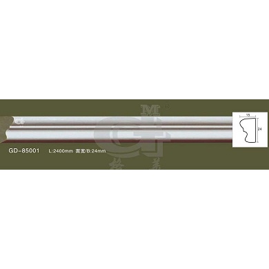 Phào chỉ PU chỉ lệch 5.4cm trang trí trần tường sơn nhiều màu, trang trí vô cùng rẻ đẹp, đễ lắp đặt,1 thanh dài 1.2m