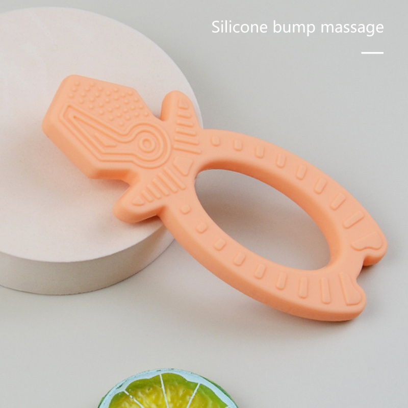 Bộ 4 Món Đồ Chơi Ngậm Mọc Răng Bằng Silicone Dành Cho Trẻ Nhỏ