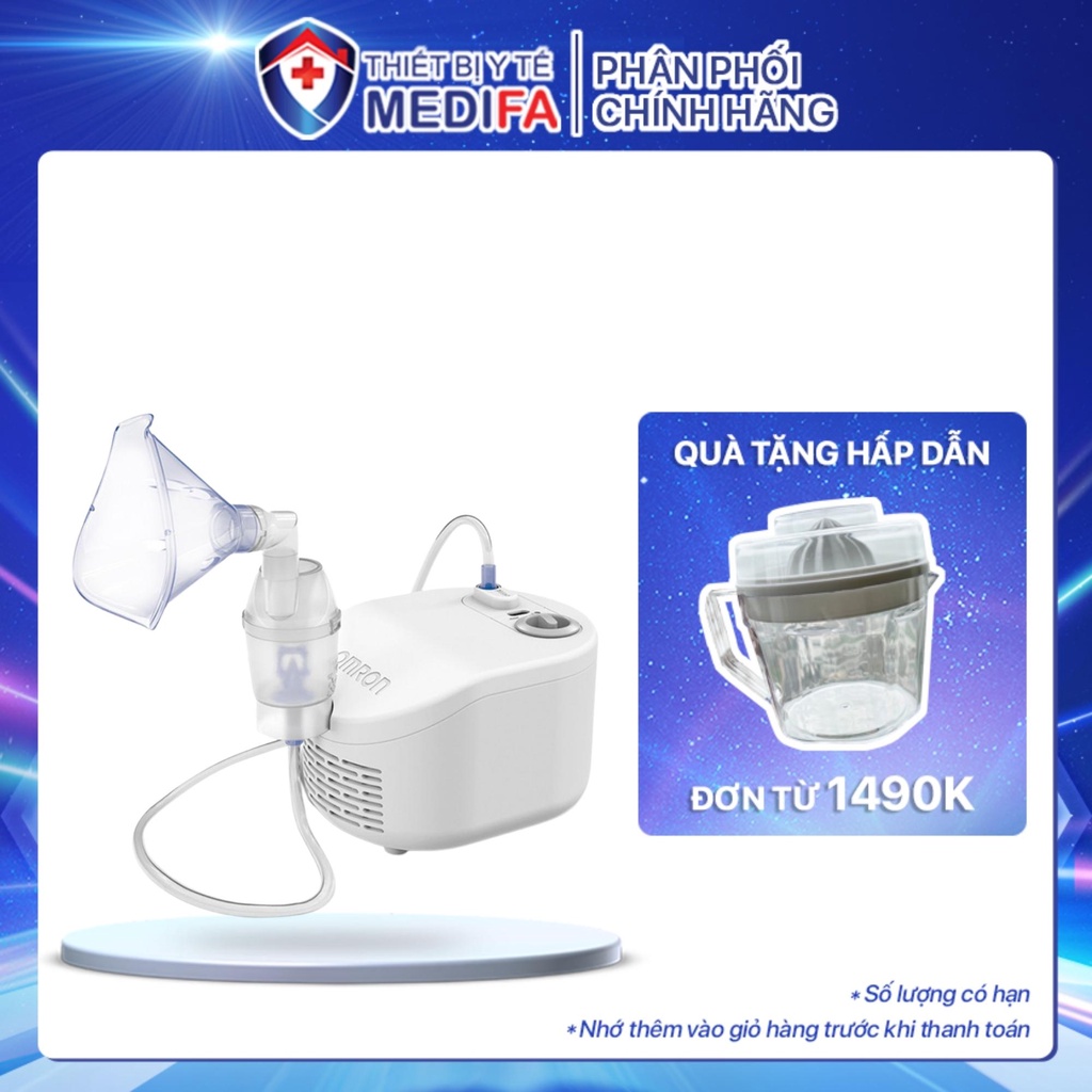 Máy khí dung Omron Ne-C101 hiệu suất lớn, an toàn, dễ dàng sử dụng | Bảo hành 2 năm