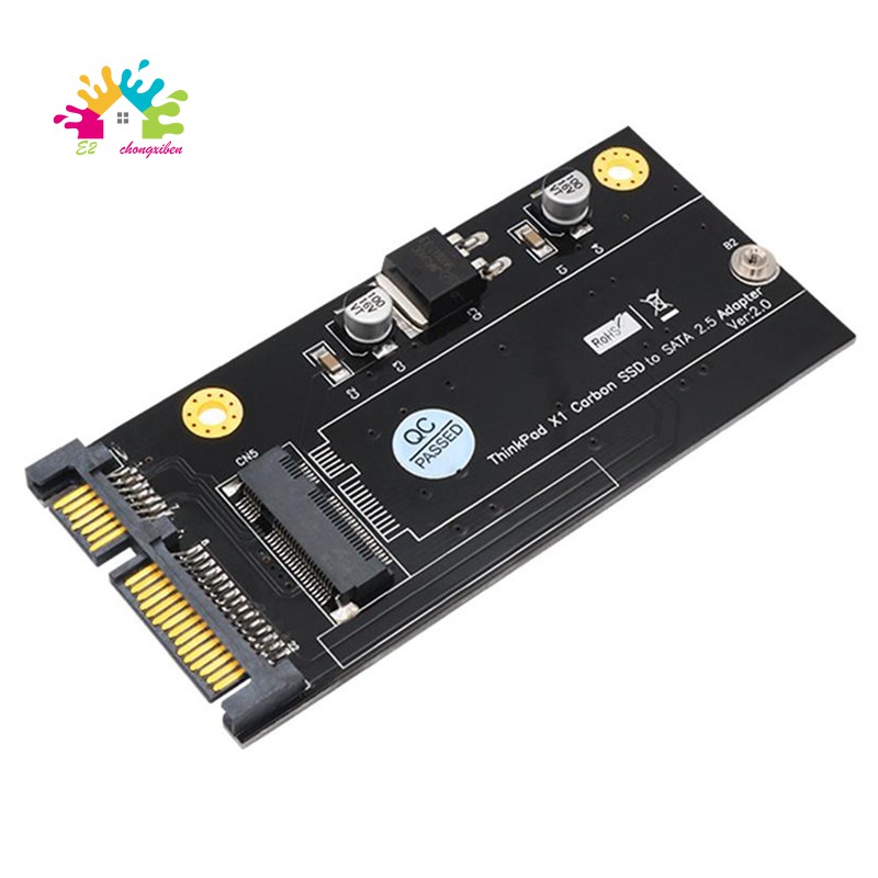 Card Chuyển Đổi Từ 20 + 6 Pin Ssd Sang Sata 2.5 Inch Cho Lenovo Thinkpad X1 Carbon