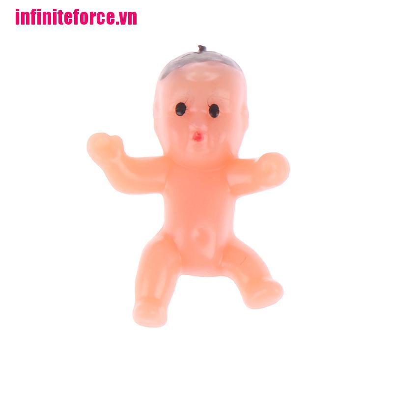 Bộ 10/20/60 mô hình em bé mini bằng nhựa dễ thương cho bé vui chơi