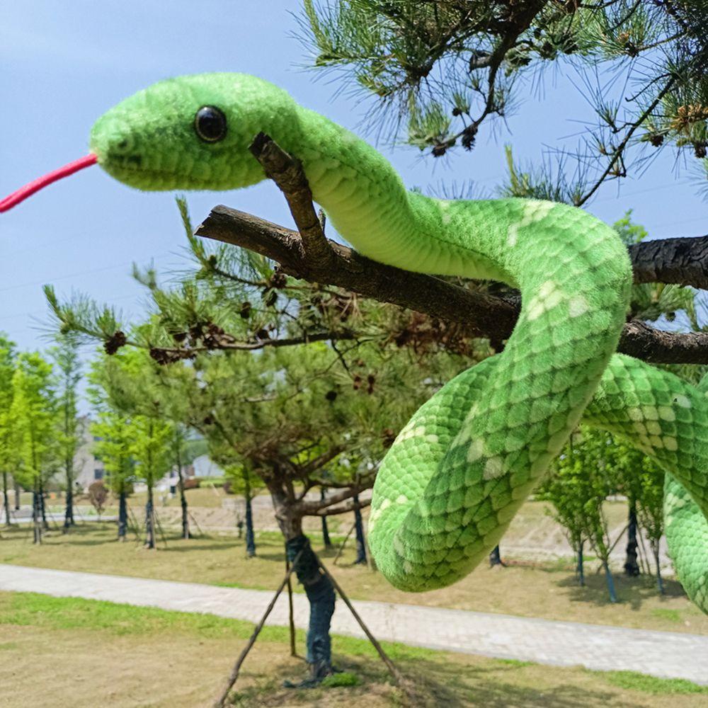 Thú Nhồi Bông Hình Con Rắn Mềm 190 / 280cm Trang Trí Halloween