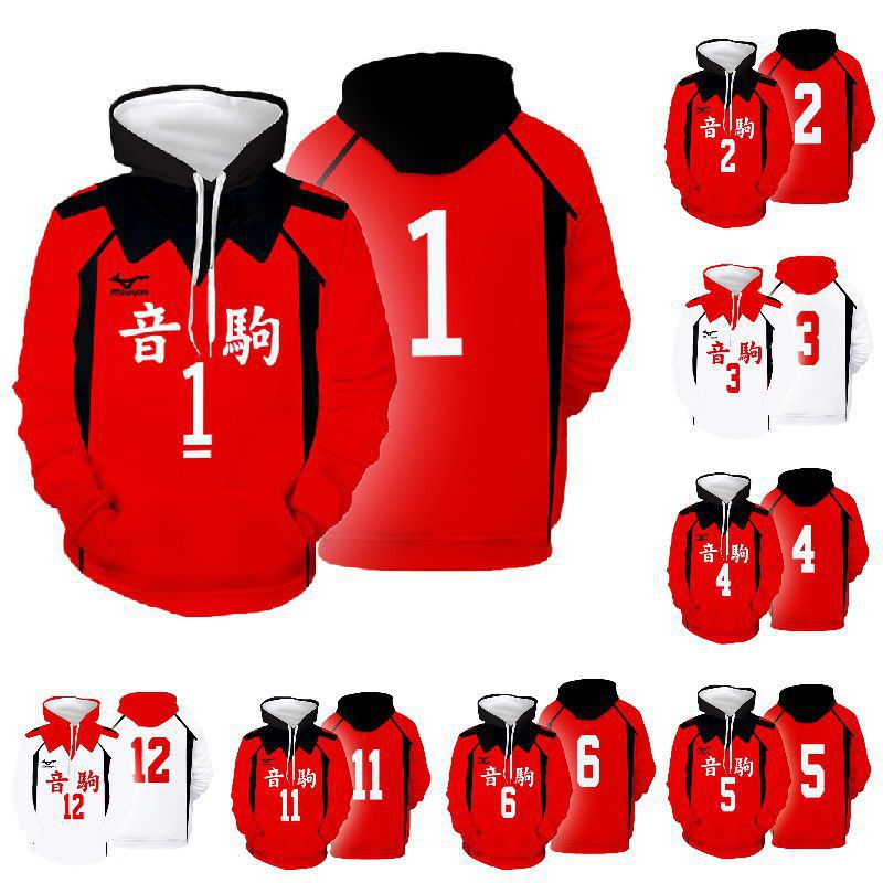 Áo Hoodie Cosplay Nhân Vật Anime