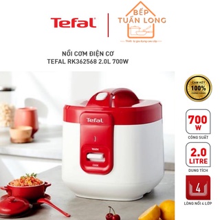 Nồi cơm điện cơ tefal rk362568 dung tích 2 lít, hàng chính hãng bảo hành 2 năm
