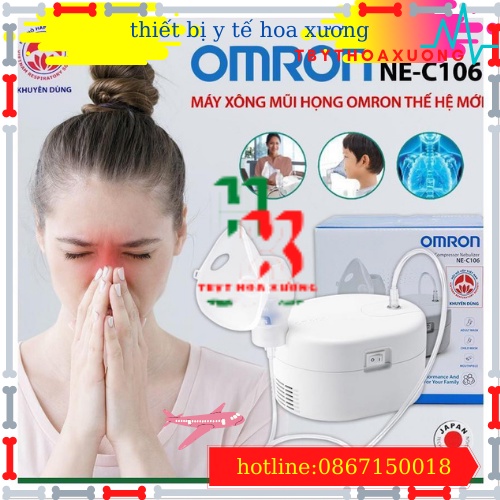 [HÀNG CHÍNH HÃNG] MÁY XÔNG KHÍ DUNG OMRON NE-C106