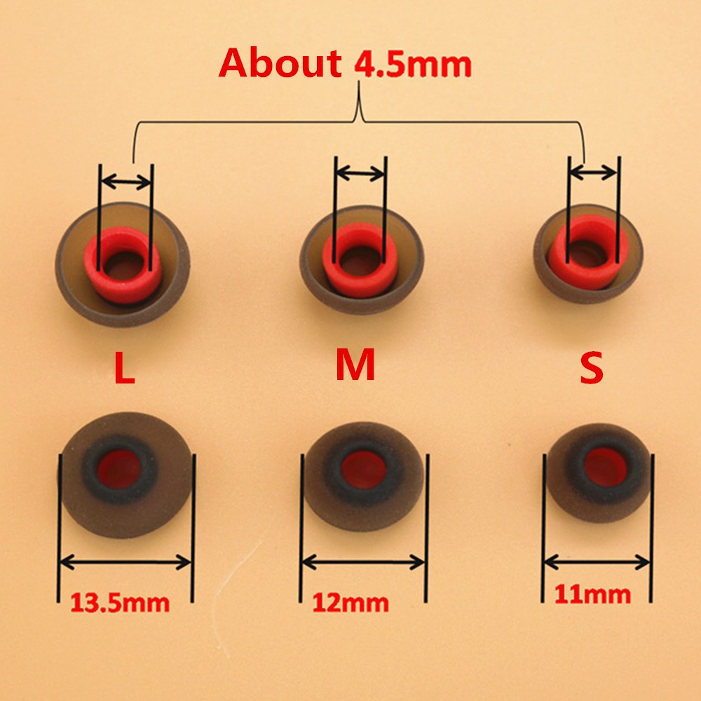 Nút Bọc Tai Nghe Thay Thế Bằng Silicone Nhiều Kích Cỡ Khác Nhau