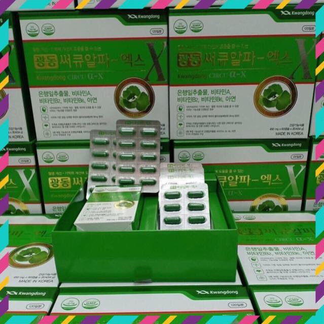 Viên uống bổ não Kwangdong Circu hộp 120 viên của Hàn Quốc | BigBuy360 - bigbuy360.vn