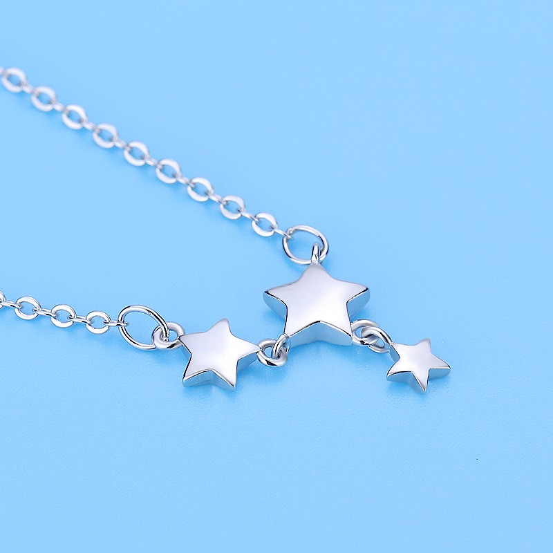 Vòng tay bạc 925 thiết kế ngôi sao đơn giản thời trang cho nữ ANTA Jewelry - ATJ3440