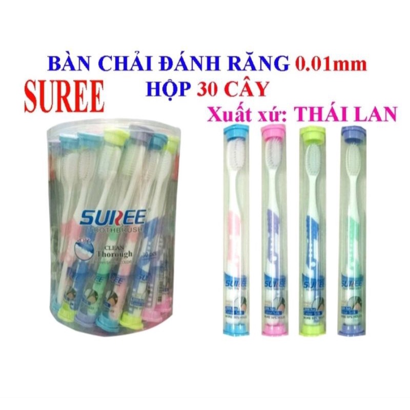 Bàn chải đánh răng Suree Thái lan - 1 cây