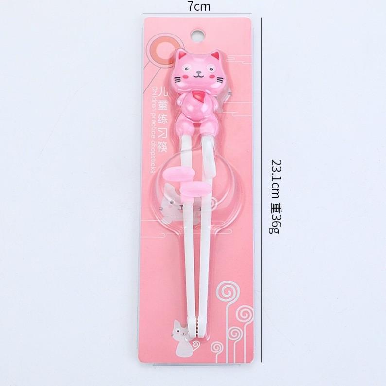 ĐŨA MÈO Đũa tập gắp xỏ ngón hình mèo dễ thương cho bé