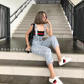 Quần yếm jean cao cấp MDV110308