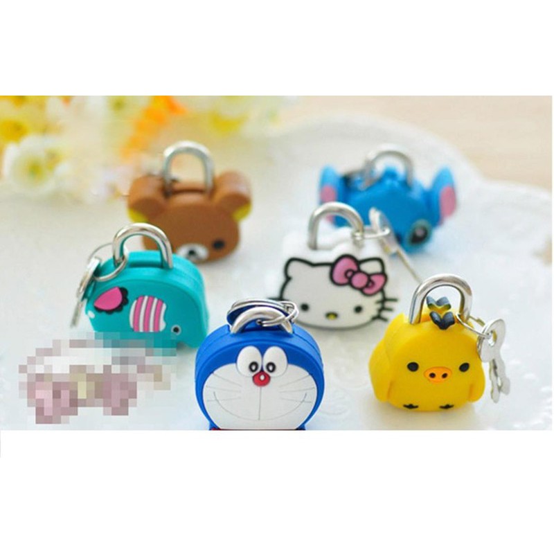 Combo 02 Khóa Mini hoạt hình - TR5666 - BX1692