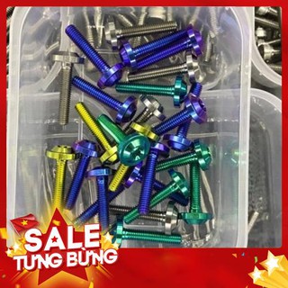 ỐC 6li30 DÙ TITAN GR5 gắn baga xe máy