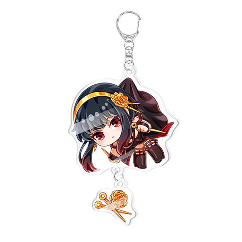 Móc Chìa Khóa Bằng Acrylic Hình Anime SPY FAMILY Dễ Thương