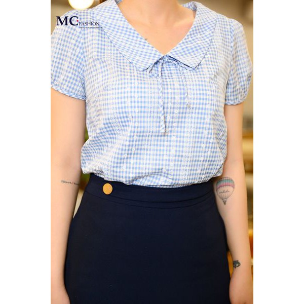 Mẫu Áo Sơ Mi Cổ Nơ Công Sở TA962 MC Fashion Mát Nhẹ Dễ Chịu Thấm Hút Mồ Hôi Không Nhăn