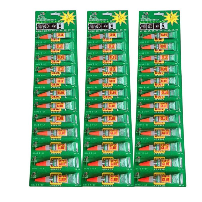 Keo Dán Đa Năng Super Glue - Keo Siêu Dính 3 lọ - 12 lọ
