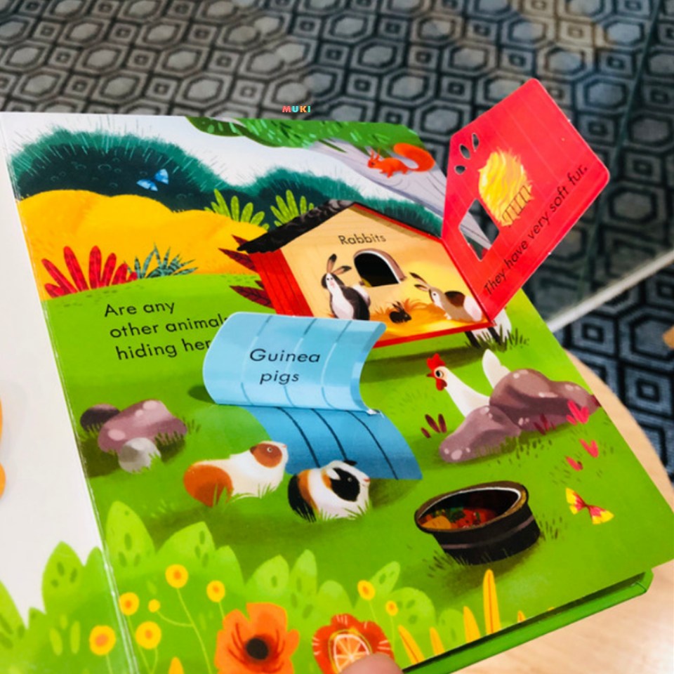 Sách - Anh: Peep Inside The Garden