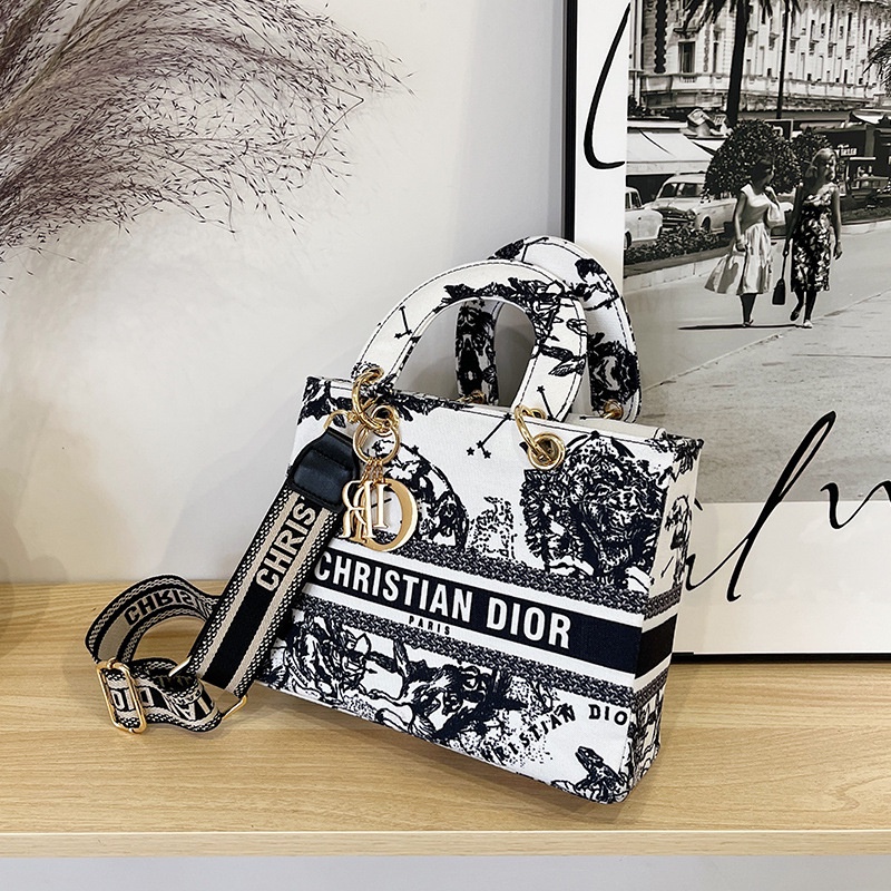 Túi xách DIOR dáng vuông thời trang sang trọng cho nữ