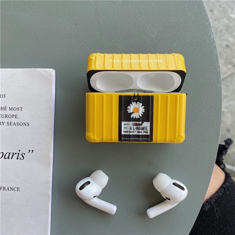 Case Airpod 1/2/pro Hộp Hoa Cúc GD