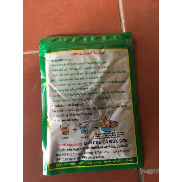 Mồi câu Đức Sơn