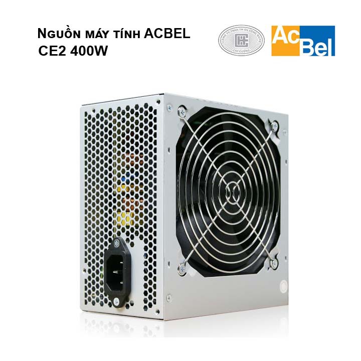 Nguồn PC ACBEL 350W/ 400W/ 500W (4+4pin, 6+2pin, Fan 12cm) hàng chính hãng siêu mát siêu bền bảo hành 3 năm 1 đổi 1