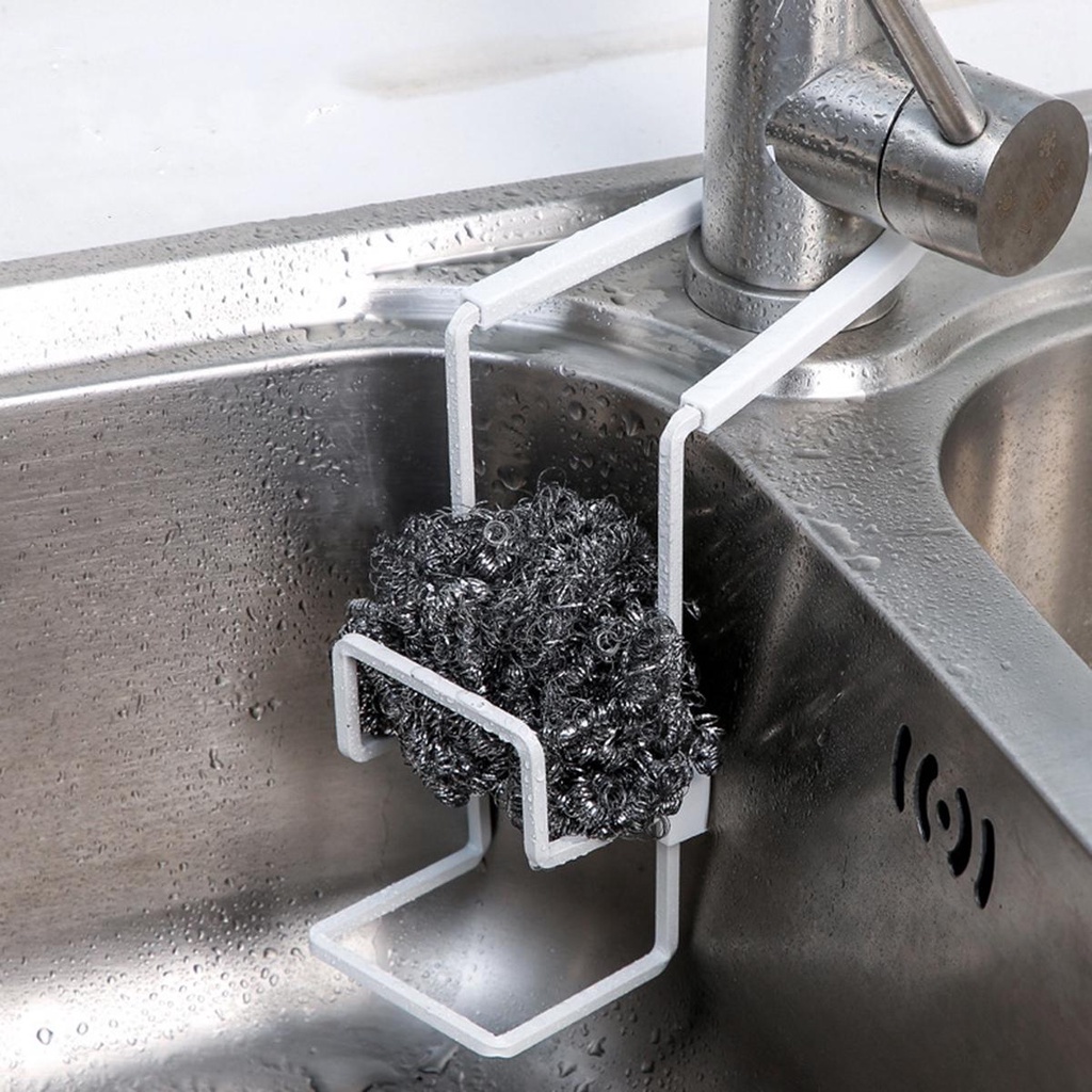 Giá Đỡ Bọt Biển Rửa Chén / Xà Phòng Gắn Tường Tiện Dụng Cho Nhà Bếp