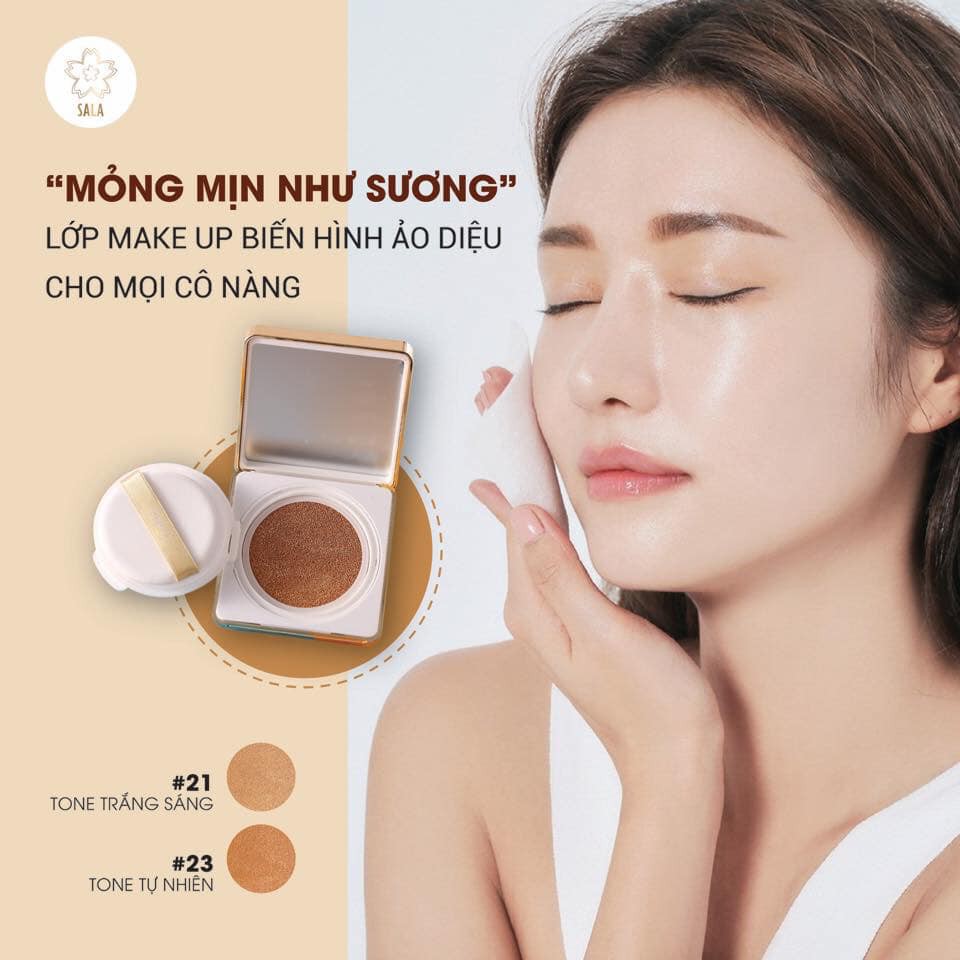 [MỸ PHẨM HÀN QUỐC] Phấn Nước Hơi Sương Sala Cushion Chính Hãng Hàn Quốc