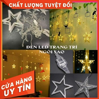 ⭐Đèn led trang trí⭐hình ngôi sao⭐5 sao lớn 5 sao nhỏ⭐nhấp nháy