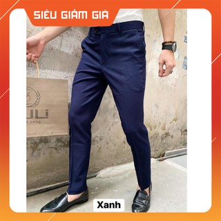Quần âu xanh than hàng cao cấp vải tuyết mưa dày