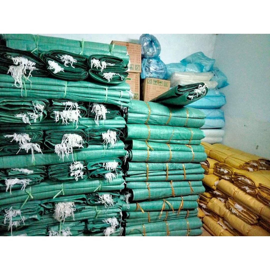 [GIÁ SỈ] Bao Tải Dứa Đóng Hàng - Bao Tải Xanh PP - Đủ Kích Thước - Hàng Mới 100%