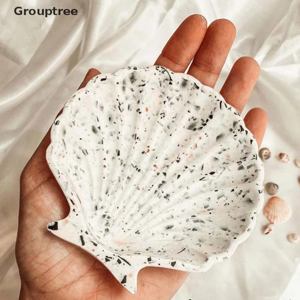 Khuôn Silicone Làm Đồ Trang Sức Hình Vỏ Sò