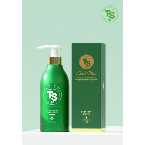 Set Dầu Gội Đầu Ts Gold Plus + Dầu xả Chăm Sóc Tóc 500ml