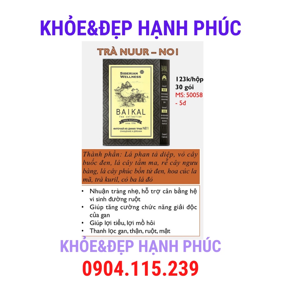 [ Trà Baikan N1 gan ruột thận ] Thực phẩm bảo vệ sức khỏe Trà thảo mộc Baikal tea collection. Herbal tea №1 – 30 túi/hộp