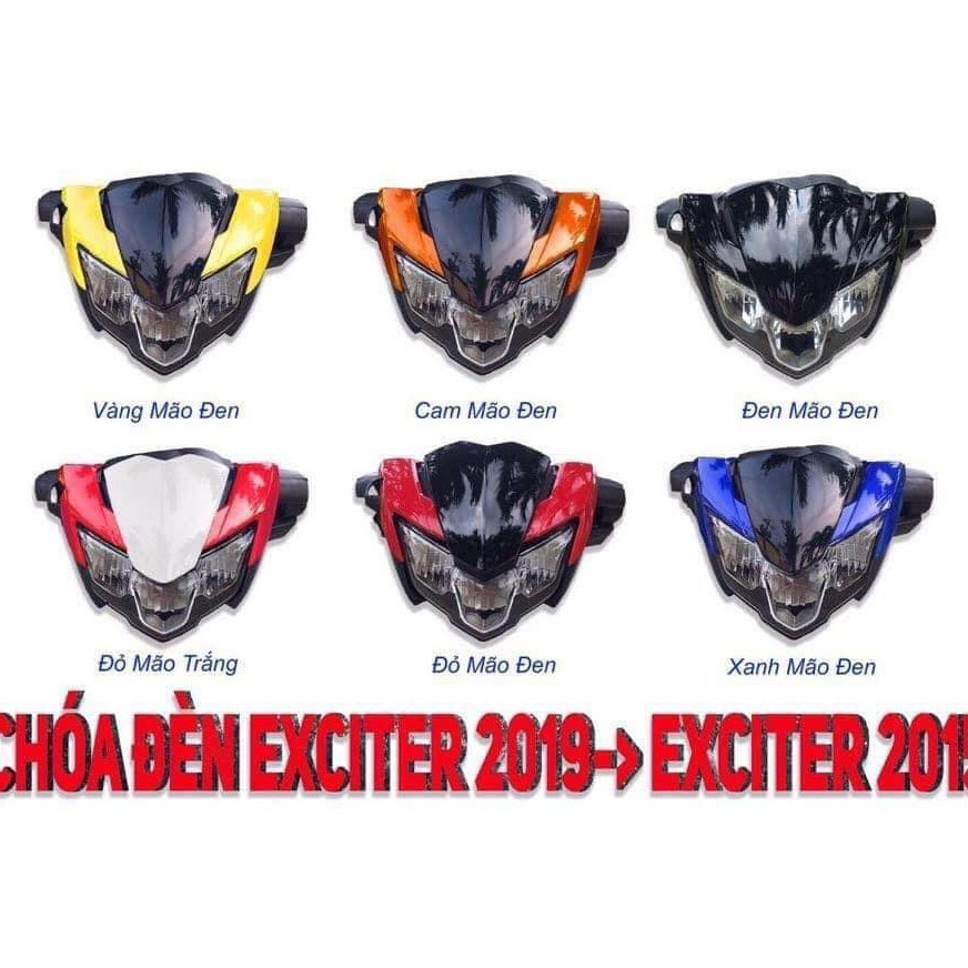 [ Giam giá siêu khủng ]BỘ ĐẦU ĐÈN EXCITER 150 (2015) LÊN EX (2019) hàng hot