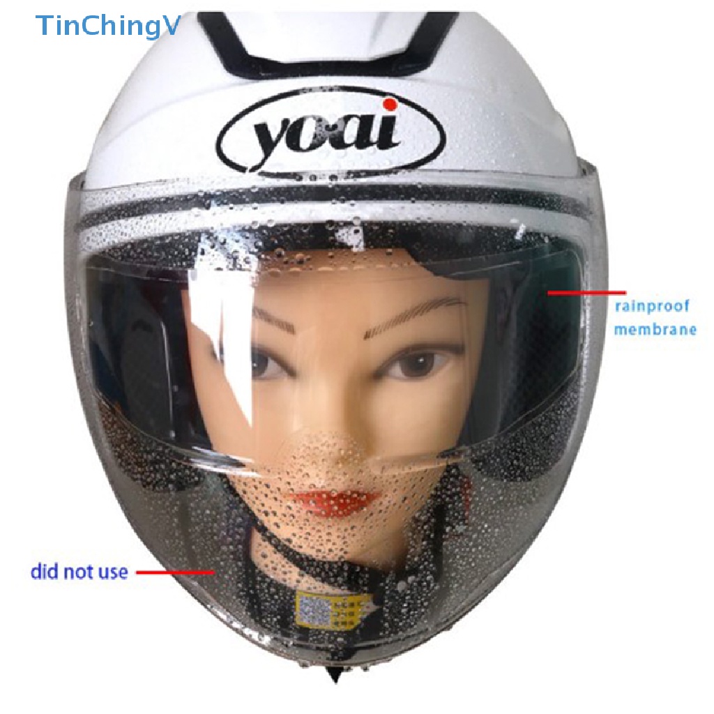 Miếng Dán Nano Chống Sương Mù Và Mưa Dành Cho Mũ Bảo Hiểm Xe Mô Tô
