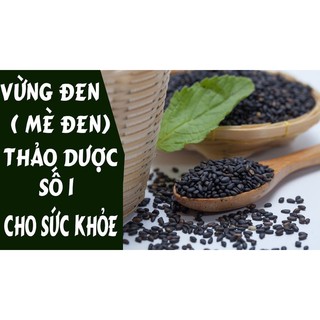 Vừng đen (Mè đen) 100G -  TỐT CHO TIM MẠCH