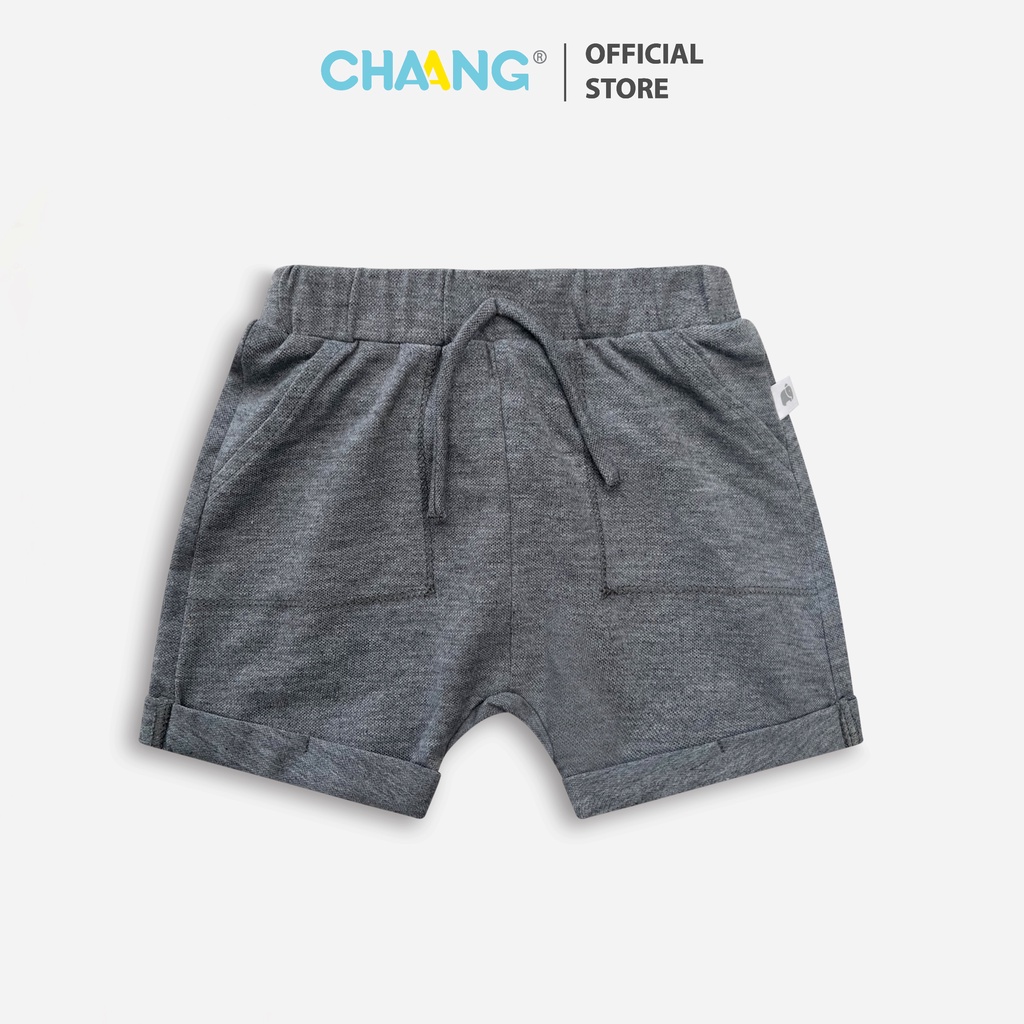 [CHAANG] Quần short cho bé Active ghi