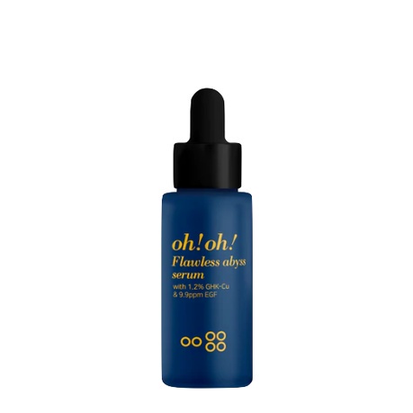 Tinh Chất Giảm Sẹo Lõm oh!oh! Flawless Abyss Serum (with 1.2% GHK-Cu &amp; 9.9ppm EGF) (20ml) | Chính hãng